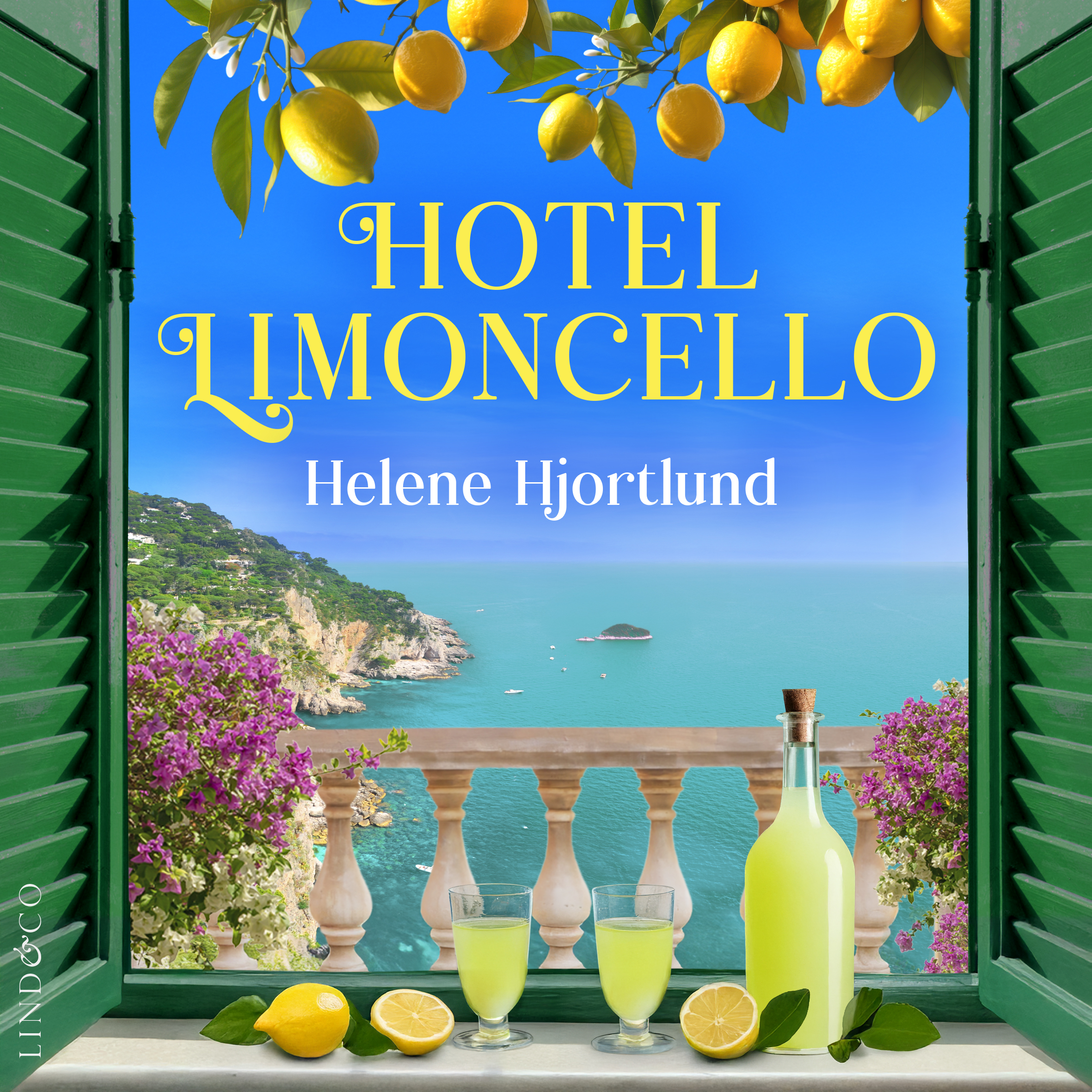 Hotel Limoncello bog cover af Helene Hjortlund