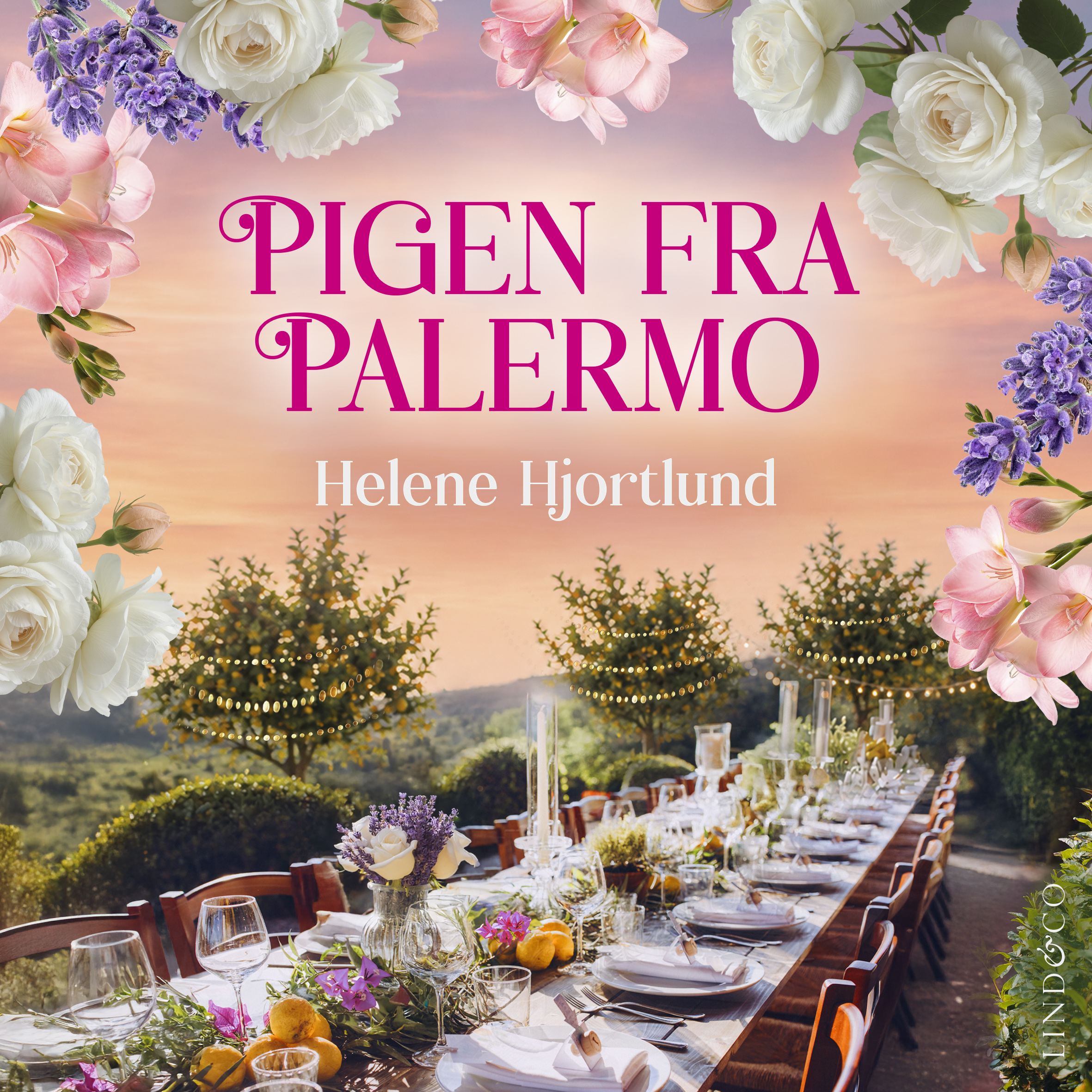 Pigen fra Palermo bog cover af Helene Hjortlund